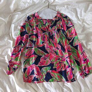 100% Silk Elsa blouse